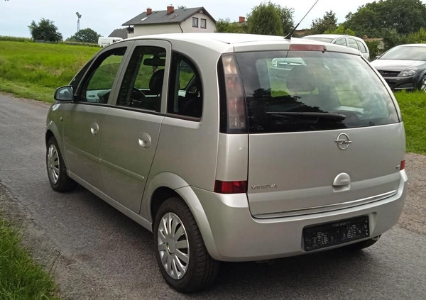 Opel Meriva cena 13800 przebieg: 187000, rok produkcji 2008 z Działoszyn małe 529